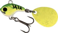 Westin Dropbite Tungsten Spin Tail Jig Farbe Chartreuse...