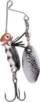 Spro Larva Micro Spinnerbait mit Drilling Farbe Roach