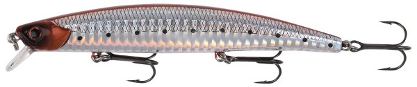 Hart Fishing Wobbler Slam Farbe Silber,roter Kopf,Schuppenmuster