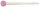 Berkley Powerbait - Mice Tail Farbe Bubblegum-White