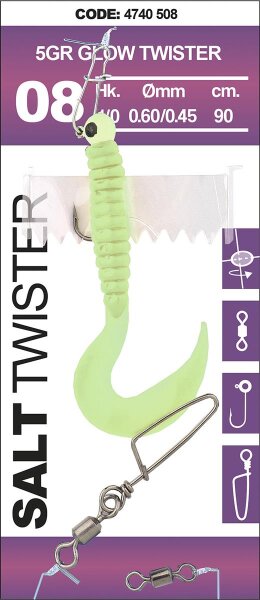 Spro Saltwater Twister Vorfach Länge 0,90m Gewicht 1x5g