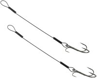 Jenzi Flexible Double Hook Stinger Länge 6cm, Hakengröße 4