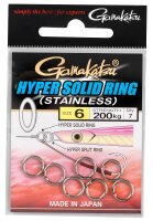 Gamakatsu Hyper Solid Ring - Stainless Nickel ø 5mm