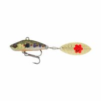 Savage Gear 3D Sticklebait Tailspin Farbe Brown Trout...