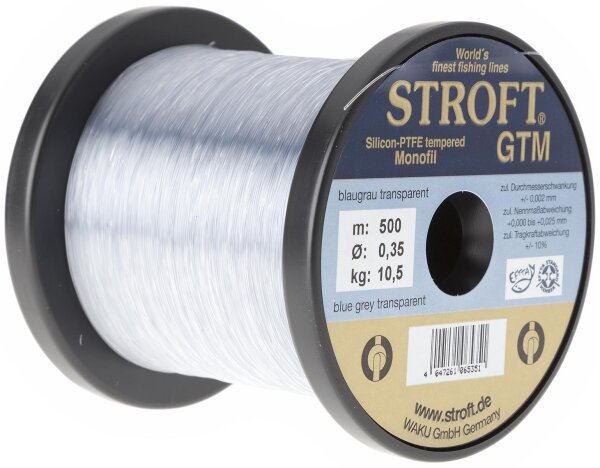 Stroft Schnur GTM Länge 500m ø 0,35mm Tragkraft 10,5kg