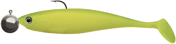 Cormoran Ready to Fish Action Fin Shad Farbe UV Lime