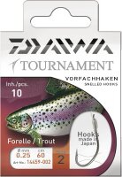 Daiwa Vorfachhaken Tournament Forelle Länge 60cm