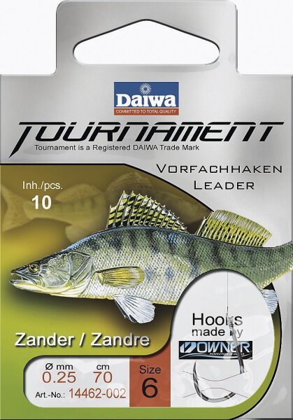 Daiwa Vorfachhaken Tournament Zander