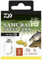 Daiwa Vorfachhaken Samurai Sweet Corn