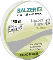 Balzer Schnur Iron Line 8 Chartreuse