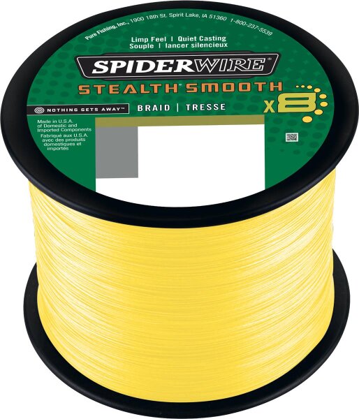 Spiderwire Schnur Stealth Smooth 8 Yellow