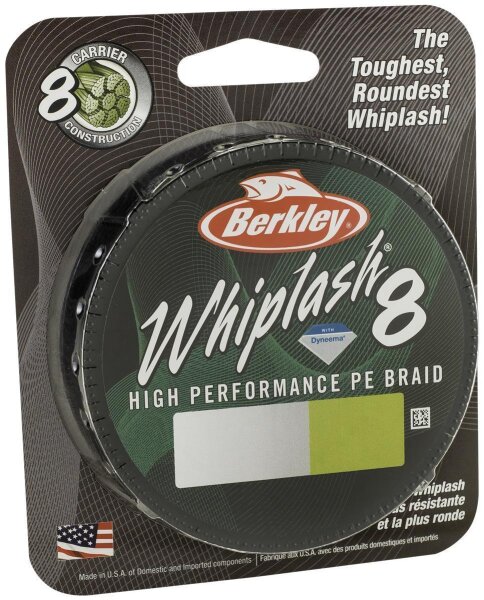 Berkley Schnur Whiplash 8 - 150m Grün