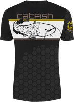 Hotspotdesign T-Shirt Linear Catfish