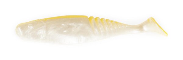 Dream Tackle Gummifisch Slottershad Farbe Pearl Yellow