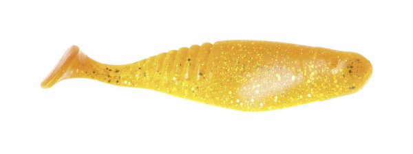 Dream Tackle Gummifisch Slottershad Farbe Chartreuse Glitter Fluopink