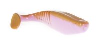 Dream Tackle Gummifisch Slottershad Farbe Fluopink Brown
