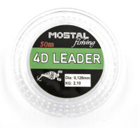 Mostal 4D Leader monofile Vorfachschnur
