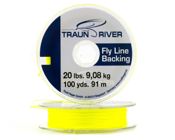 Traun River Backing Farbe Chartreuse Tragkraft 20lbs