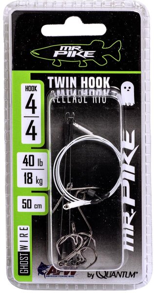 Quantum Mr. Pike Ghost Traces Twin Hool-Release-Rig