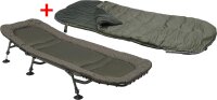 Set: Prologic Inspire Relax Recliner 6 Leg Bedchair...