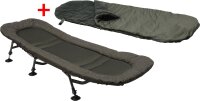 Set: Prologic Inspire Lite-Pro 6 Leg Bedchair 205x80cm...