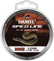 DAM Schnur Damyl Spezi Line Eel Länge 300m ø0,35mm