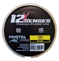 12X Senses Premium Braid 150m Gelb verschiedene...