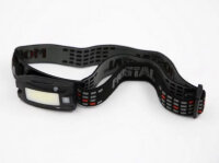 Mostal Kopflampe LED 360 schwenkbar Stirnlampe mit Sensor Rotlichtfunktion Akkubetrieb