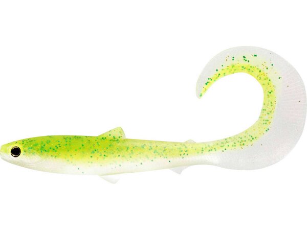 Westin Bullteez Curltail 10cm 6g Sparkling Chartreuse 2pcs Gummifisch Kunstköder Raubfischköder