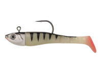 Kinetic Bunnie Sea Paddletail 60g Glow Tiger Shad Gummifisch