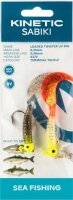 Kinetic Sabiki Loaded Twister Uv #2/0 115cm 0.45mm 0.40mm...