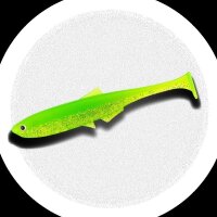 LMAB KÖFI Bleak Shad Lime Chartreuse 15cm / Gr.5/0