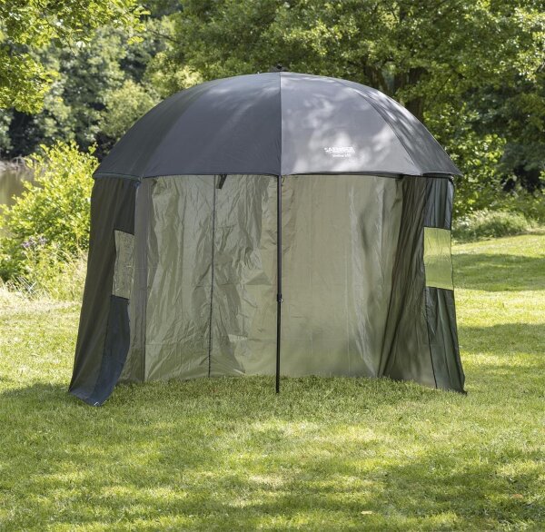 Sänger Shelter 2,50m Anglerschirm Angelschirm Sonnenschirm Sonnenschutz