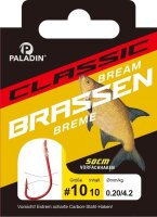 Paladin Classic Brassen gebunden 50cm rot Gr.6 0,25mm...
