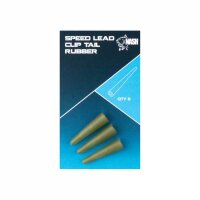 Nash Speed Lead Clip Tail Rubber Farbe Silt Inh. 8