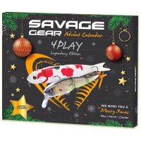 Savage Gear Adventskalender 4 Play Raubfischangeln Hecht...