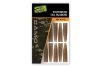 Fox Edges Camo Powergrip Tail Rubbers 10 pcs
