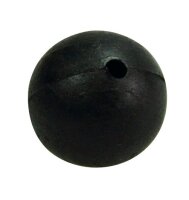 Eisele Gummiperlen (Schockperlen) 12mm schwarz 10St.