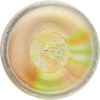 Berkley Powerbait Double Glitter Twist Chartreuse-White-Orange