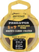 Spro Pike Fighter Brown Coated Wire 1x7 1x7 ø...
