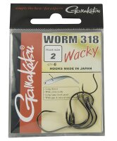 Gamakatsu lose Haken Worm 318 Wacky Hakengröße 2